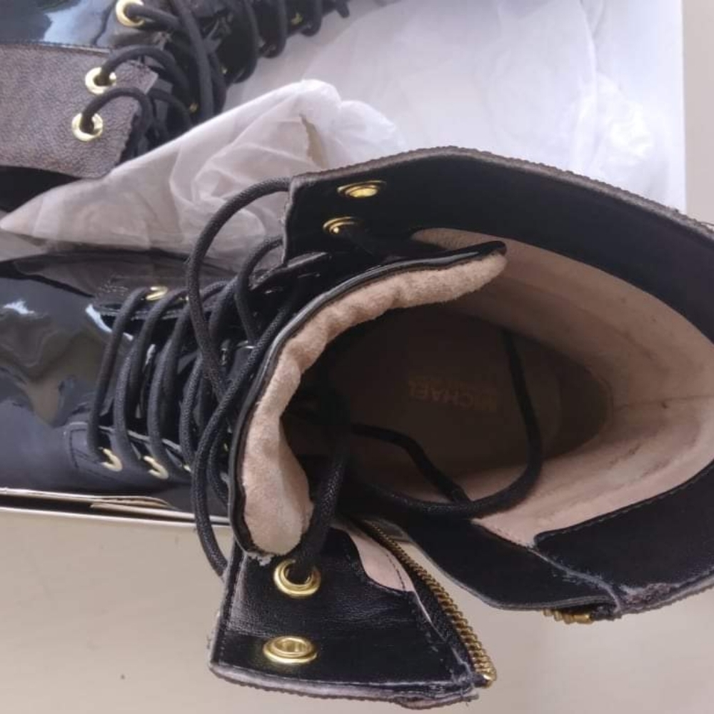 Michael Kors Alistair Combat Boot - Picture 4 of 5